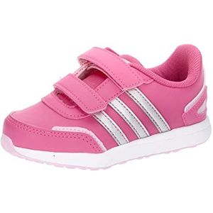 adidas VS Switch 3 Lifestyle Running Hook And Loop Strap Schoenen, uniseks, Pulse Magenta Silver Met Orchid Fusion, 25.5 EU