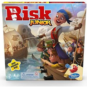 Risk Junior-bordspel; een kennismaking met het klassieke bordspel voor kinderen vanaf 5 jaar (Franse versie)