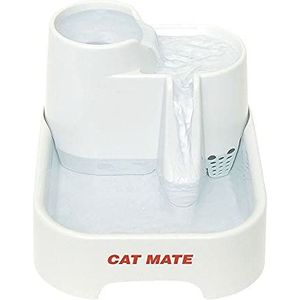 PetMate 80850 Cat Mate Drinkfontein Voor Katten, 2 L, 21 x 25 x 18 cm, Wit
