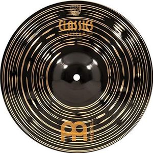 Meinl Cymbals Classics Custom Dark Splash 12 inch (video) drumstel bekken (30,48 cm) B12 brons, donkere afwerking (CC12DAS)
