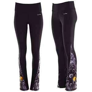 WINSHAPE Bcl105 Dameslegging, functionele bootcut leggings voor dames, Dandelion Breeze