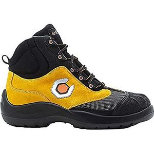 Base Protection, Extraflex veiligheidslaarzen voor dames en heren, geel/zwart, maat 43