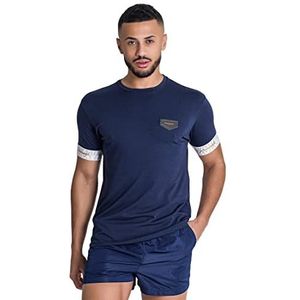 Gianni Kavanagh marineblauw (Navy Blue Capri Tee) heren T-shirt, Navy Blauw, XL