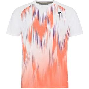 HEAD Topspin T-shirt voor jongens, flamingo, 140