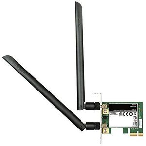 D-Link DWA-582 PCI Express Adapter (Wireless AC1200 Dual Band, met krachtige antennes, tot 867 Mbit/s in 5 GHz band)