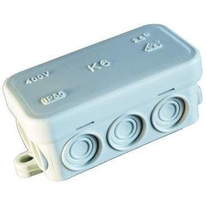 Aansluitdoos voor vochtige ruimtes (10 stuks) K6 (EM009) 80 x 43 x 34