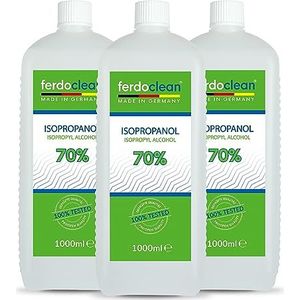 3 x 1000ml isopropylalcohol 70% solvent isopropanol 70 reiniger voor autolakken | Verijdelen | Ontvetter | Wasmiddelen | IPA 3 x 1L 2-propanol