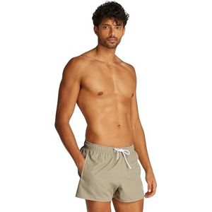 CK JEANS Heren KORTE TREKKOORD Boardshorts, Grijs (Laurel Oak), L, Grijs (Laurel eiken), L