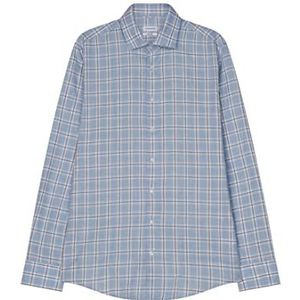 Seidensticker Heren 255640 Hemd, lichtblauw, 43