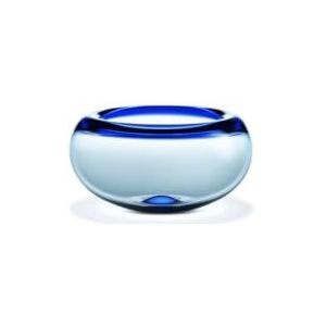 Holmegaard Schaal Ø19 cm Provence decoratie van mondgeblazen glas, blauw