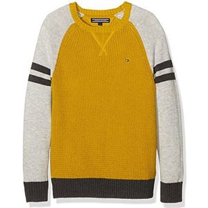 Tommy Hilfiger Jongens Structured Colorblock Cn Sweater L/S Pullover