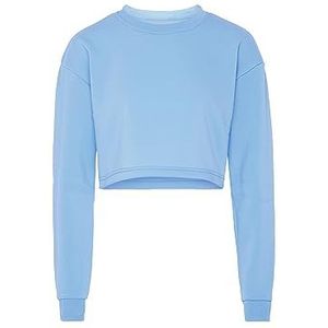 SANIKA Sweatshirt voor dames, Zacht blauw, L