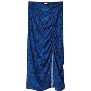 Desigual Damesrok, blauw, S