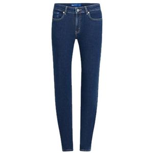 Karl Lagerfeld - Jeans - Blauw - Mid Rise Slim Denim Slim Leg