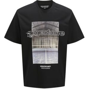 JACK & JONES - JCOUNION - Shirt - Lichtblauw - Motiefprint