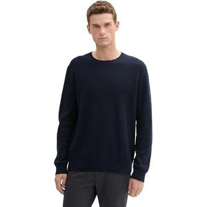 TOM TAILOR heren trui, 10668 - Sky Captain Blue, XXL