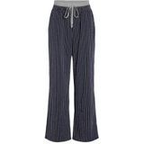 VILA - Broeken - Blauw - Straight Fit