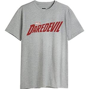 Marvel MEDADEVTS014 T-shirt, grijs melange, M, Grijs Melange, M