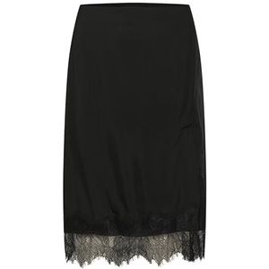 Part Two LaicaPW damesrok, regular fit rok, Zwart, 40