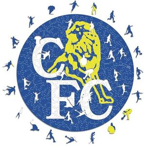 Iconic Puzzles, Houten puzzel Unisex Volwassenen, meerkleurig, L, 500 Stuk