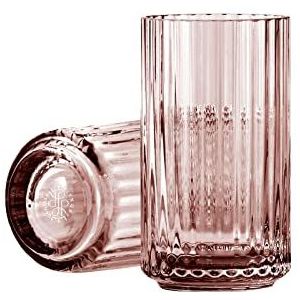 Lyngbyvase H12,5,5 Bourgondië Mondgeblazen Glas