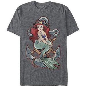 Disney - ANCHOR Men's Crew neck T-Shirt Dark heather grey 2XL