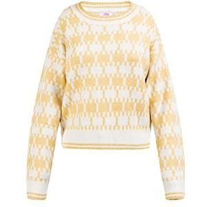 Sookie Gebreide damestrui 12425455-SO01, geel, XL/XXL, geel, XL/XXL