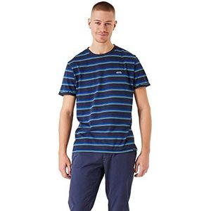 Garcia Heren T-shirt met korte mouwen, Marine, M, marineblauw, M