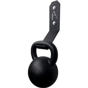 IRON AMERICAN Kettlebell Opslag Wandhouder - 200+ pond Capaciteit USA Wandhanger, Home Gym Opbergrek Wandhanger - Hang elke maat Kettlebell, Hardware Inbegrepen (Kettlebell Hook)