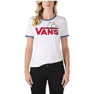 Vans Dames Snoopy Ringer T-shirt