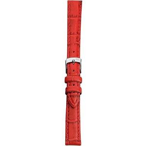 Morellato Leren armband voor unisex horloge Bolle rood 12 mm A01X2269480083CR12, riem