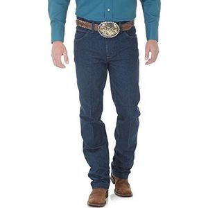 Wrangler Premium Performance Cowboy Cut Slim Fit Jeans voor heren, één maat, Donkere steen, Eén maat, schorten, 28W / 30L