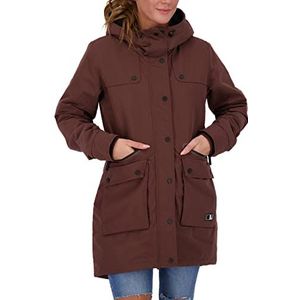 Alife and Kickin CharlotteAK A Coat Winterjas, gevoerde jas voor dames, Puce., XL