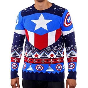 Captain America Kerstmis Trui S