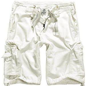 Brandit Cargo Shorts Vintage Classic 2002, Kleur: Wit, Maat: S, Wit, S