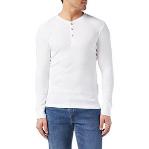 Levi's Heren 300ls Long Sleeve 1p Henley Shirt, wit, XL