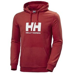 Helly Hansen Heren standaard HH Logo hoodie, 163 rood, X-Large
