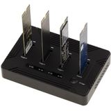 Kalea-informatique - Dockingstation - Voor 4x M2 NVMe SSD's - USB4 Thunderbolt 40G