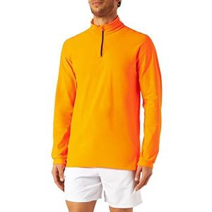 Trigema Sportshirt voor heren, Lichtoranje, XL