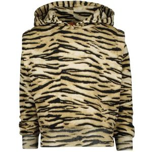 Vingino Girl's NIVIA Hooded Sweatshirt, Mud Sand, 164