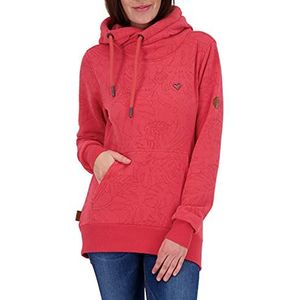 ALIFE and Kickin SarahAK B Sweat Sweatshirt met capuchon voor dames, koraalrood, XS
