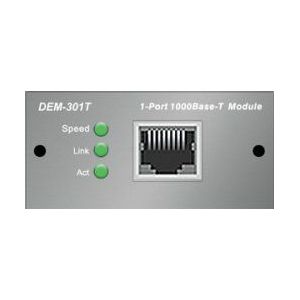 D-Link De 301T uitbreidingsmodule - Gigabit Ethernet - 1000Base-T - 1 poort