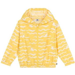 Petit Bateau Winddicht anti-uv voor jongens, Geel/Wit, 12 jaar
