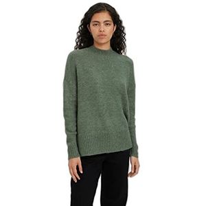 VERO MODA VMLEFILE Gebreide trui voor dames, oversized, Boxy Blouse, GA NOOS, Laurel Wreath/Detail: w. Melange, M