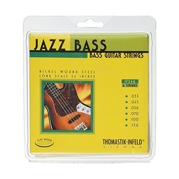 Thomastik-Infeld JF345 Jazz Flatwound Bass Guitar Strings - .043