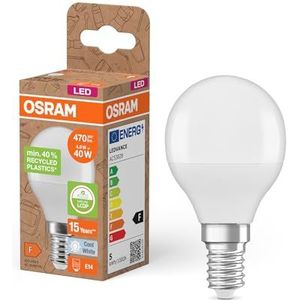 OSRAM LED STAR CLASSIC P 40 FR LED lamp, 4,9W, 470lm, 4000K