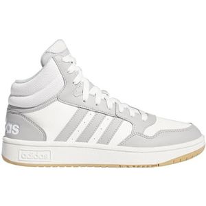 adidas Hoops 3.0 Non-Football Mid schoenen voor dames, Wolk Wit Grijs Twee Gum 3, 36 2/3 EU