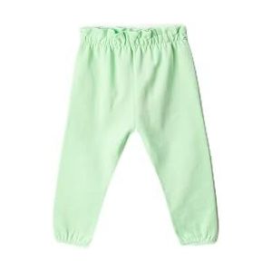 Koton Baby Girl Basic Jogger Sweatpants Shirred Elastische Tailleband Brushed Interieur, groen (752)