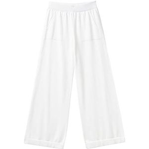 United Colors of Benetton Broek 1294DF009, melkwit 074, M dames, melkwit 074, M