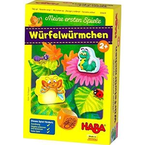 Haba - Würfelwürmchen - Dobbelspel - Multicolor - Hout en Karton - 1-3 Spelers